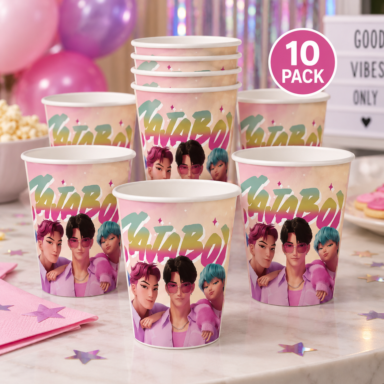 demon hunters saja boys birthday cups party canada